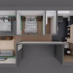 Apartament Downtown Flat With Design And Comfort At Downtown, 3rd-floor No Lift